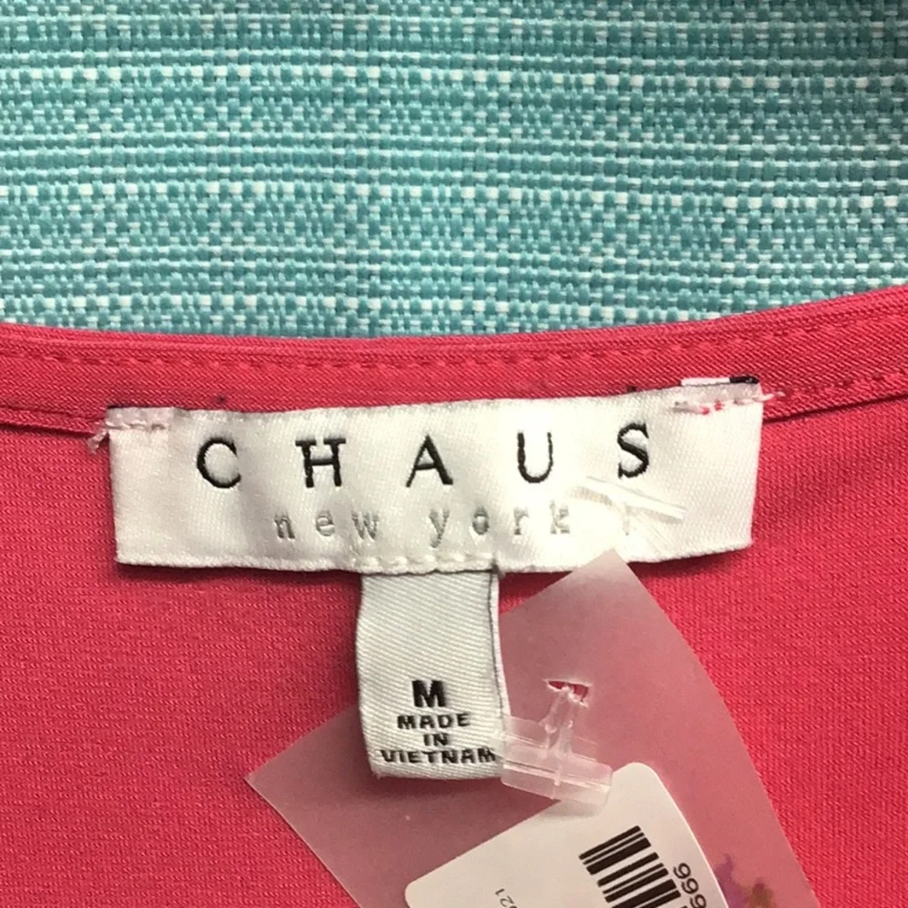 CHAUS Sleeveless dress shirt Size Medium - Picture 2 of 7